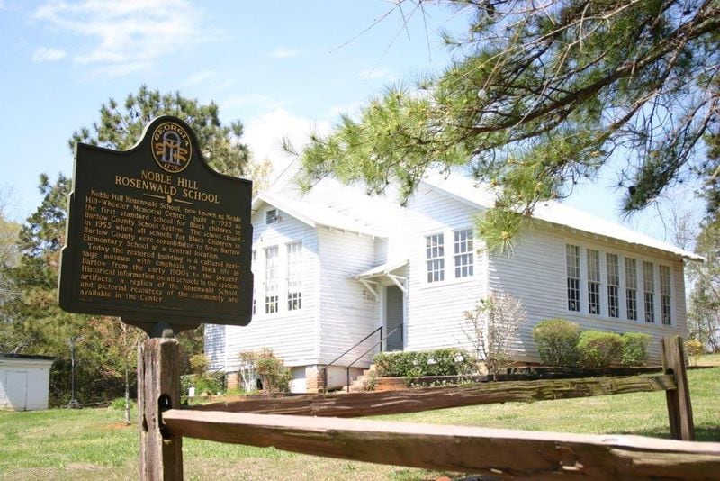 The Noble Hill-Wheeler Memorial Center in Bartow County was the first Rosenwald school built for black students in northwest Georgia. It’s now a museum that documents the education history and culture of Bartow County s African American residents.
